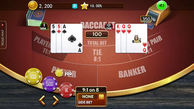 Hướng dẫn cách chơi Baccarat online