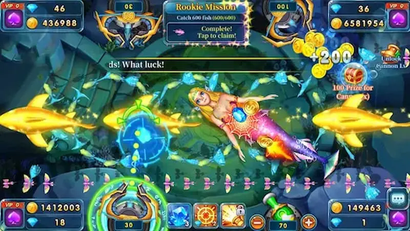 Khám phá kho vũ khí trong Bắn cá Jackpot Fishing